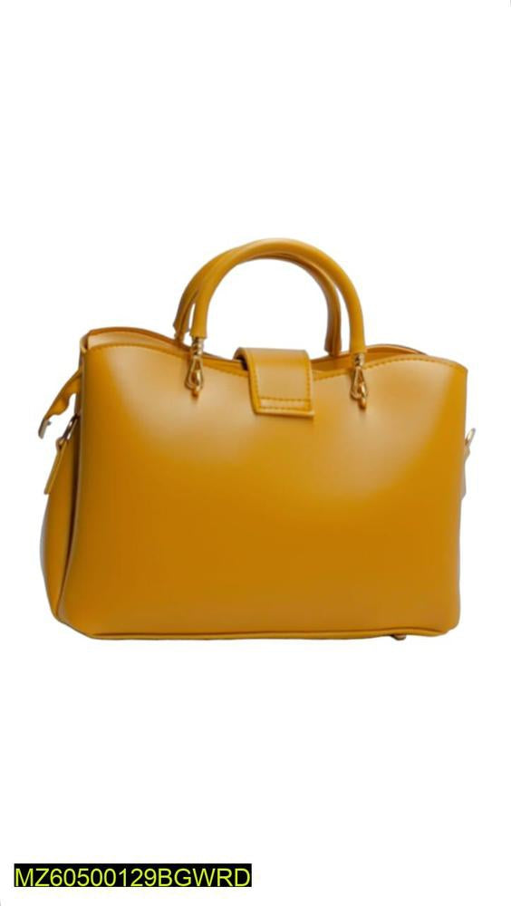 Women's Leather Plain Handbag
