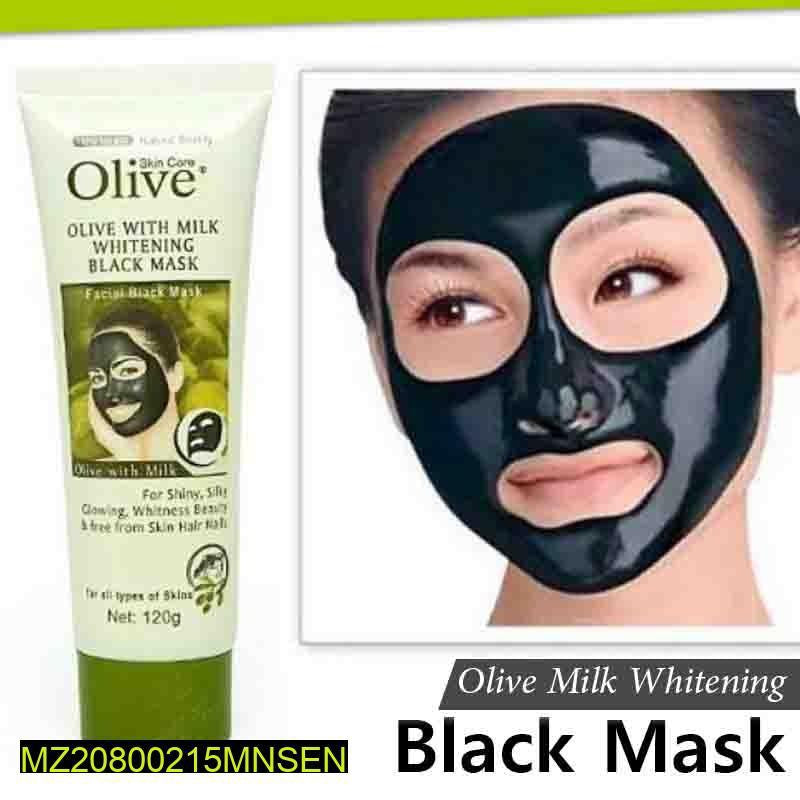 Olive Milk Whitening Peel Off Black Mask 120g