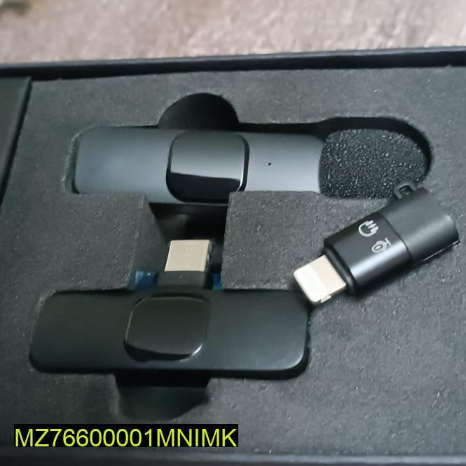 Wireless Rechargeable Microphone Type-C