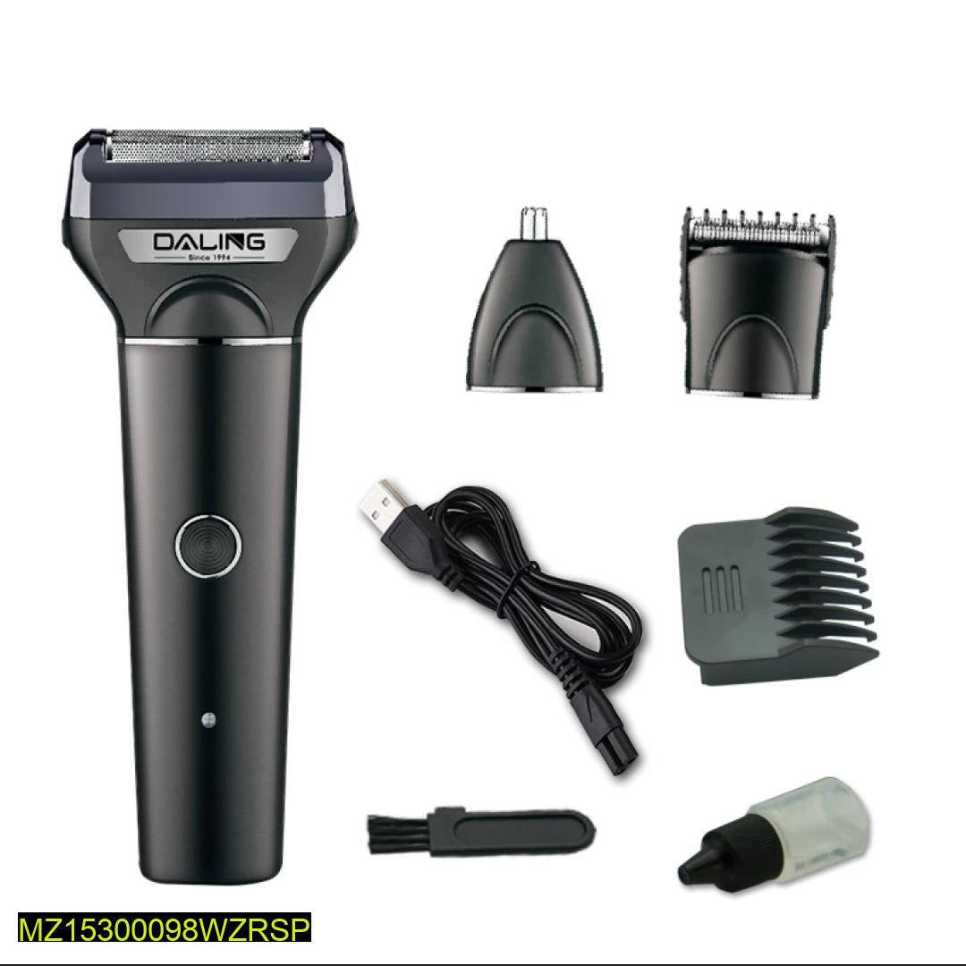 Electric Hair Removal Men's Shaver 3 In 1