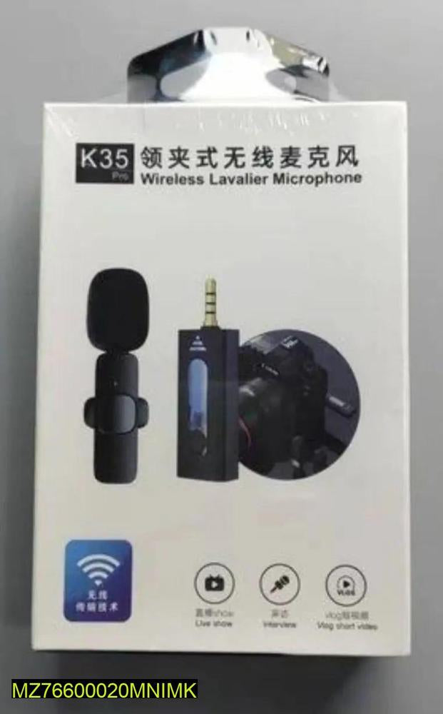 K35 Wireless Microphone For Mobile & Camera
