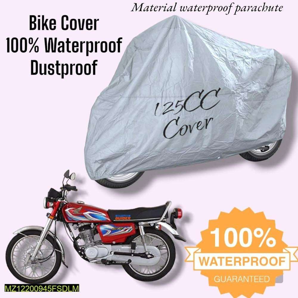 MotorBike Cover 100% Waterproof DustProof Black 70CC