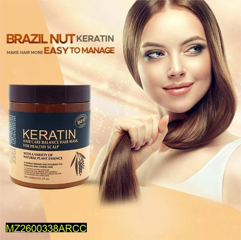 Brazilian Nut Keratin Hair Mask, 500 Ml
