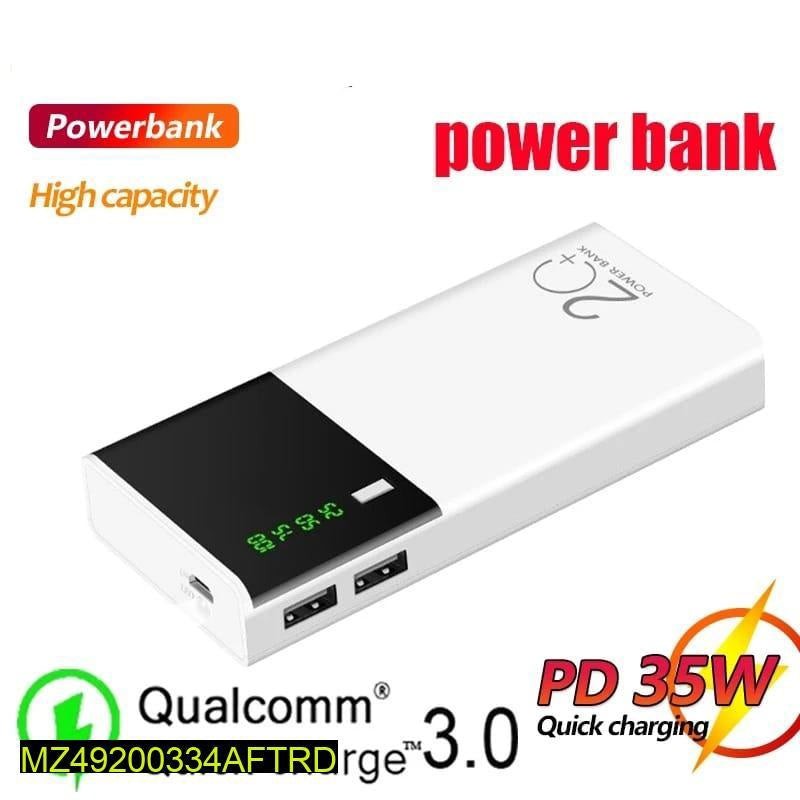 Portable 10000mah Power Bank With Digital Display